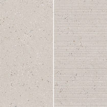 MILZETTI - 6X12/12X12 GROOVE, SILVER, TEXTURED